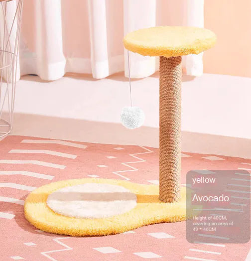 Durable Vertical Sisal Cat Scratching Post Toy