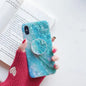 Marble Shell Pattern Soft Phone Case