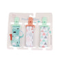 Cartoon Pattern Baby Pacifier Teether Pack of Three